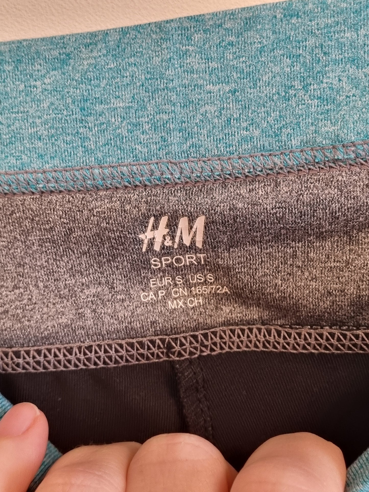 Svart treningsbukse / H&M Sport - S
