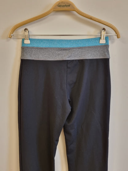 Svart treningsbukse / H&M Sport - S
