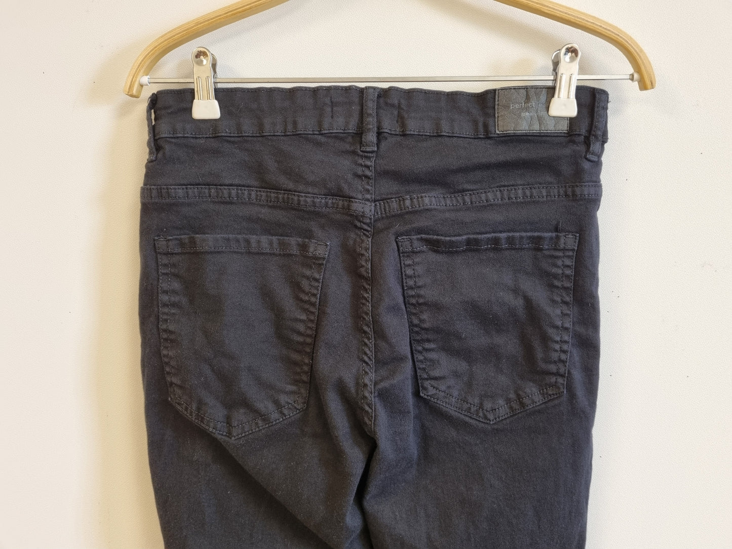 Svarte skinny jeans / Gina Tricot Molly - XL