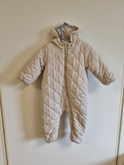 Lys beige vinterdress / H&M - 74