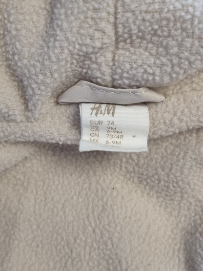 Lys beige vinterdress / H&M - 74