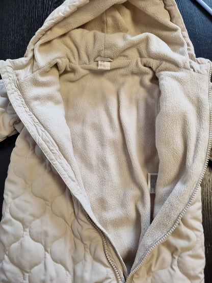 Lys beige vinterdress / H&M - 74