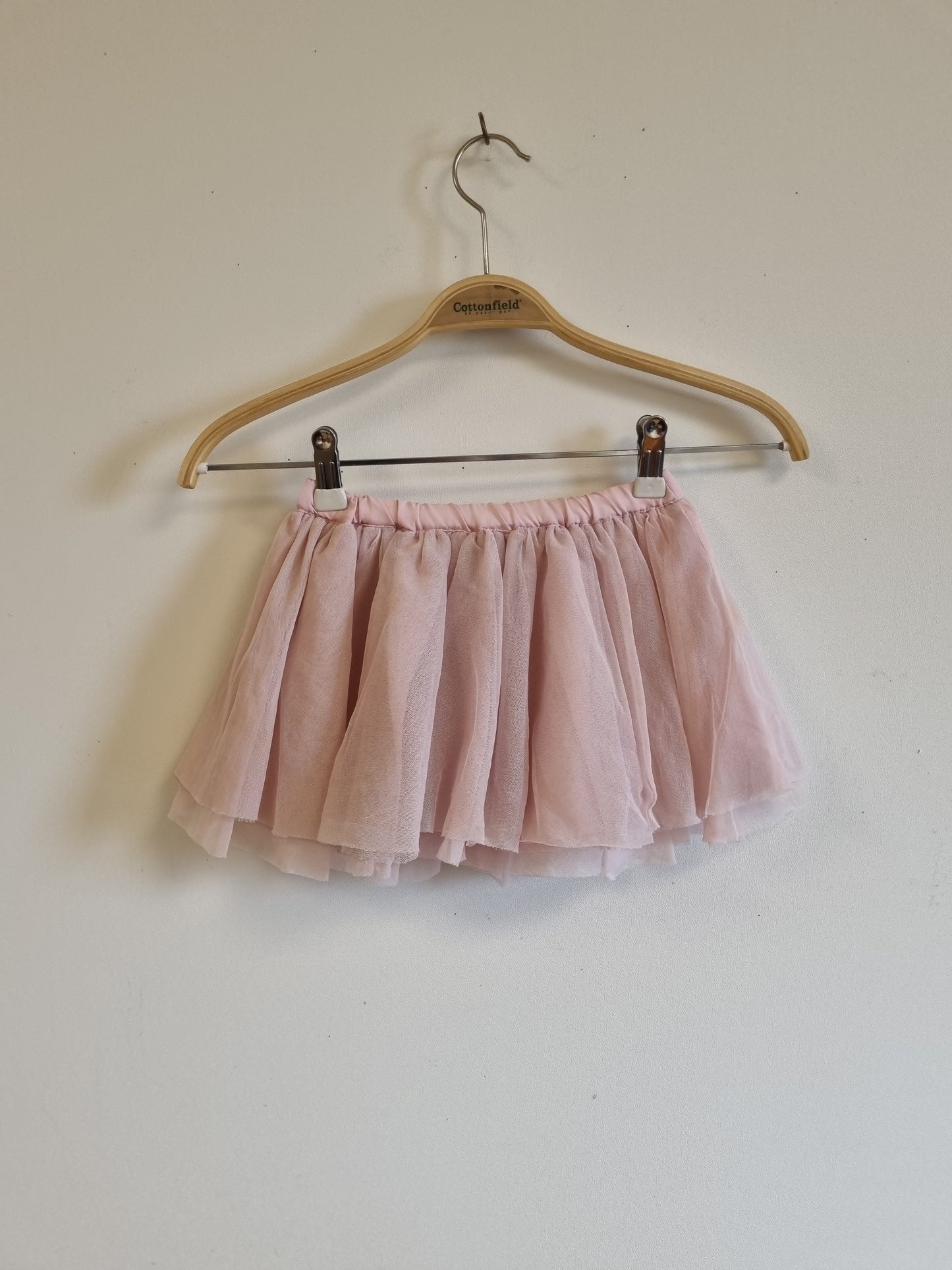 Lys rosa tyllskjørt / H&M - 86