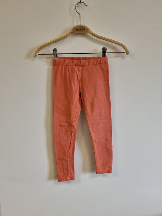 Oransj bukse/leggings - 110