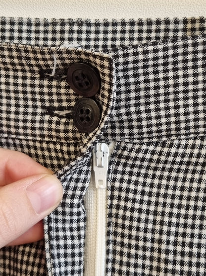 Rutete vintagebukse - 42