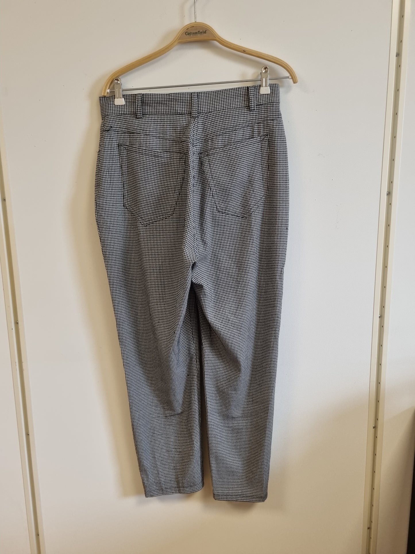 Rutete vintagebukse - 42