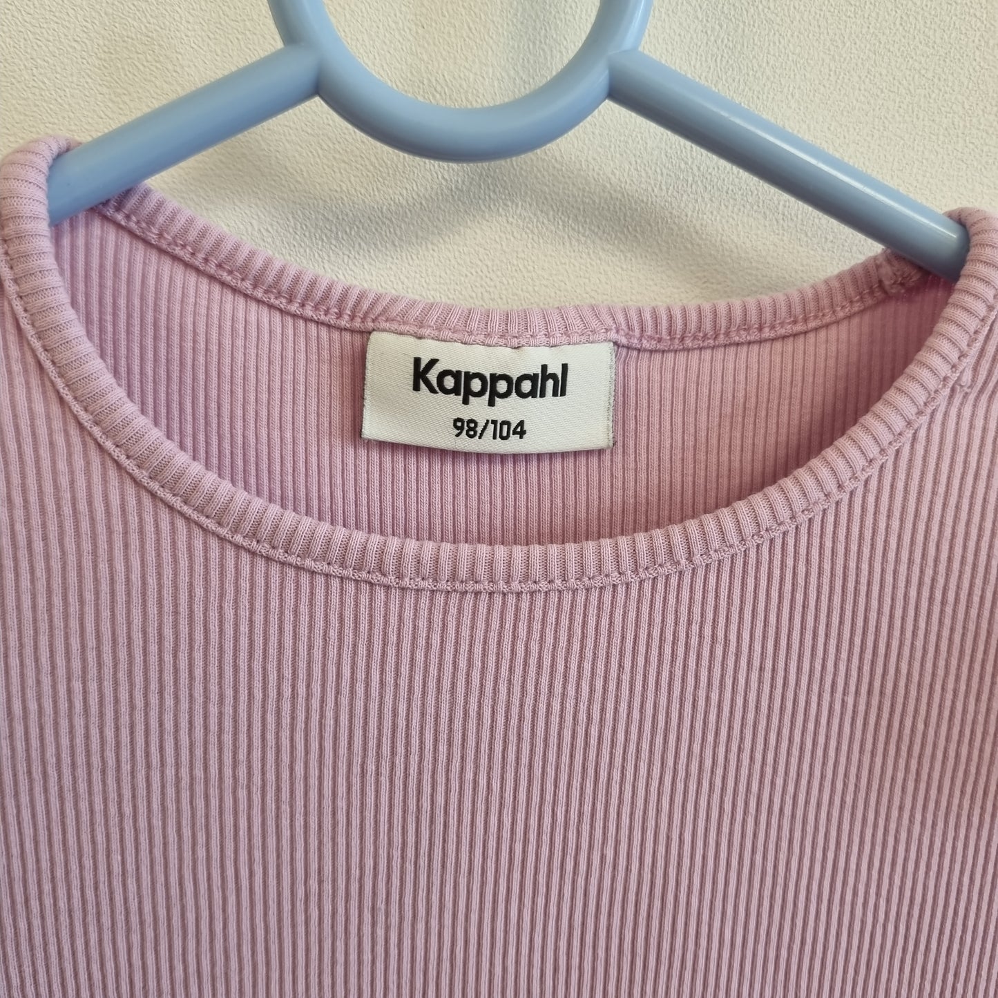 Rosa ribbekjole / Kappahl - 98/104