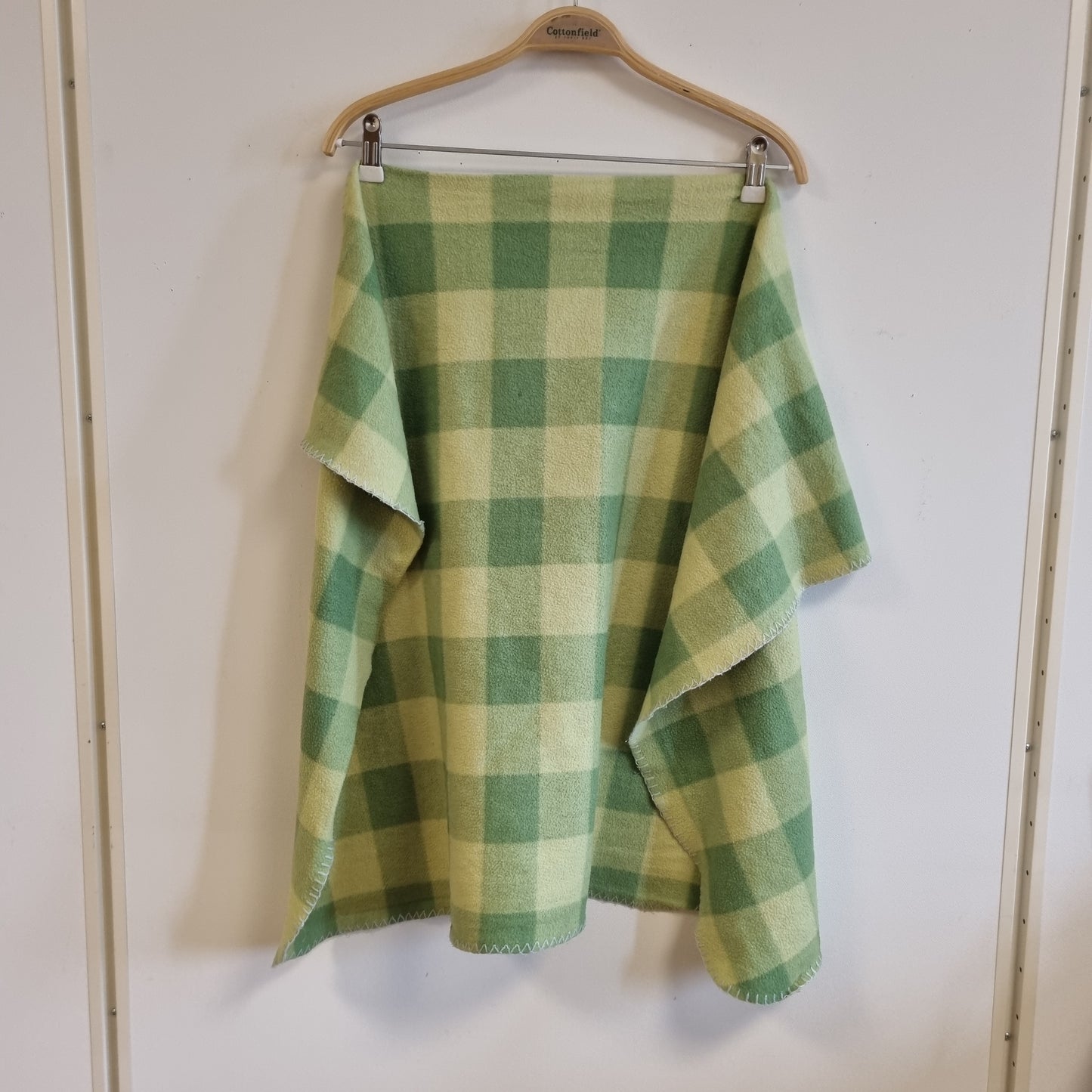 Rutete fleecepledd til barn - 70x90 cm