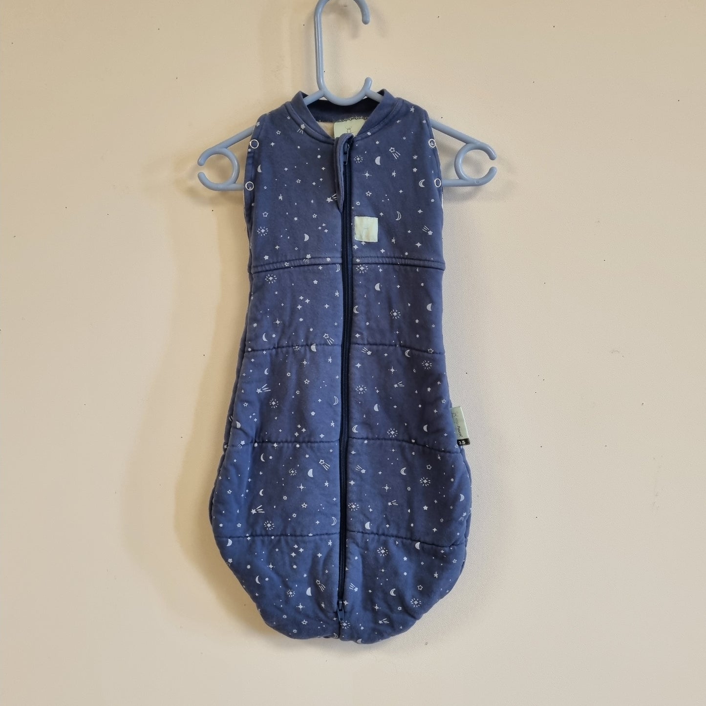 Blå babysovepose / Ergopouch - 0–3 mnd
