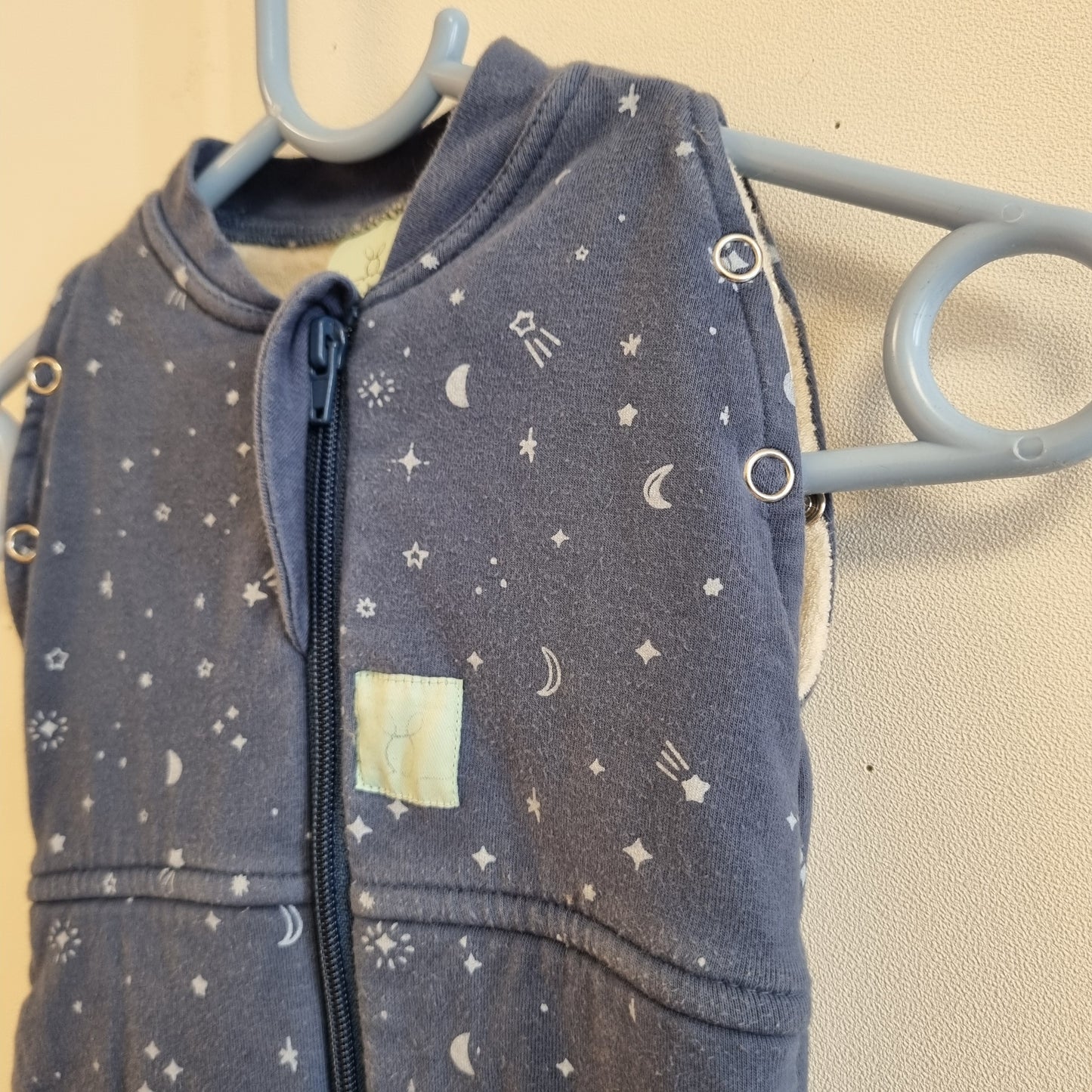 Blå babysovepose / Ergopouch - 0–3 mnd