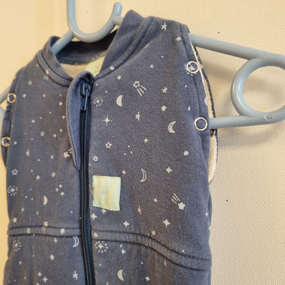 Blå babysovepose / Ergopouch - 0–3 mnd