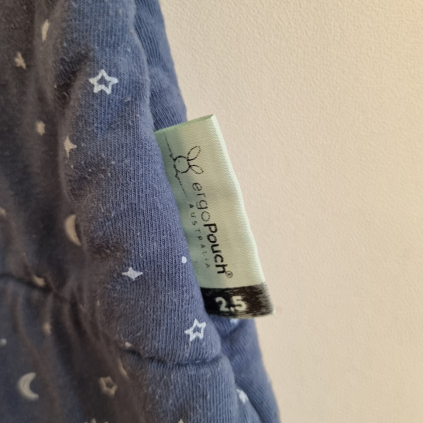 Blå babysovepose / Ergopouch - 0–3 mnd