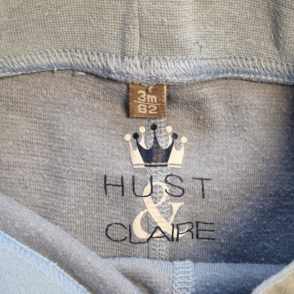 Blå ullstrømpebukse / Hust & Claire - 62