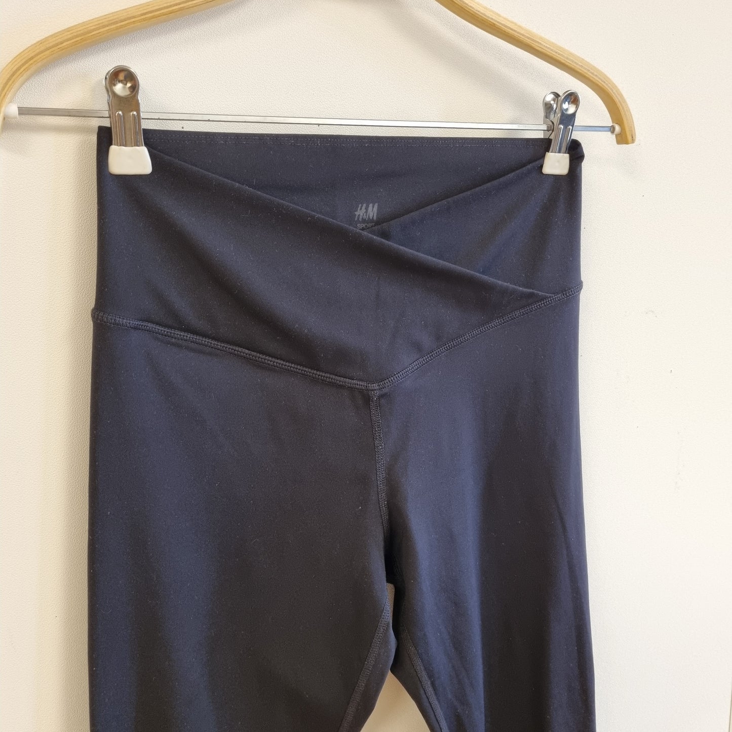 Svart treningstights / H&M Sport - S