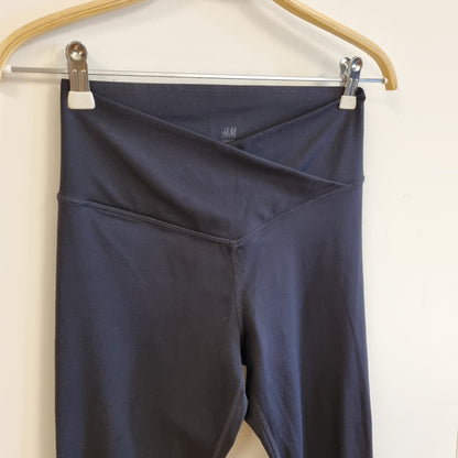 Svart treningstights / H&M Sport - S