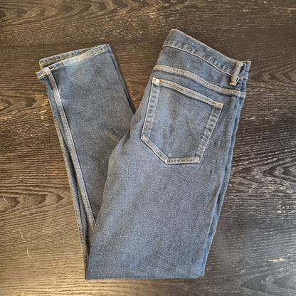 Mørkeblå slim jeans / H&M - 32/32