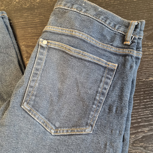 Mørkeblå slim jeans / H&M - 32/32