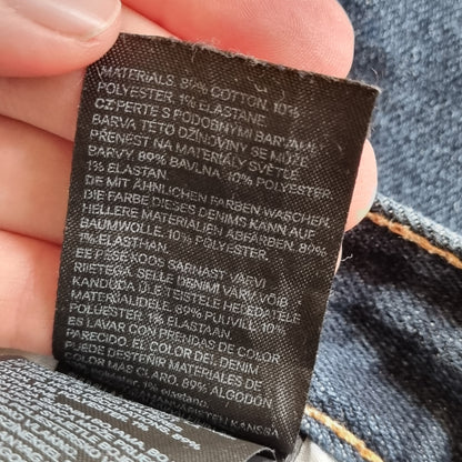 Mørkeblå slim jeans / H&M - 32/32