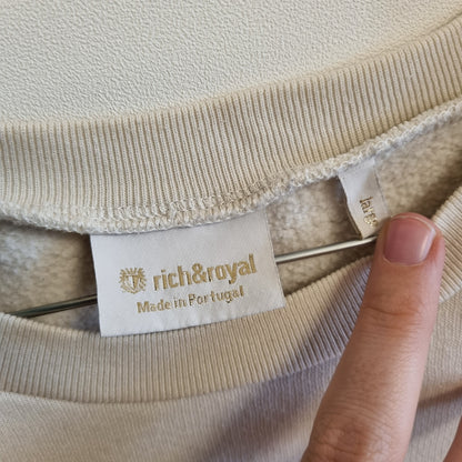 Redesignet cropped top / Rich & Royal - L