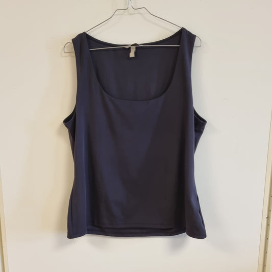 Svart singlet / H&M - XL