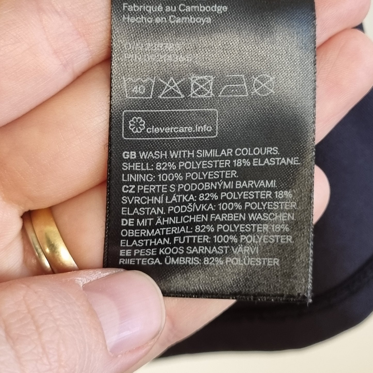 Svart singlet / H&M - XL