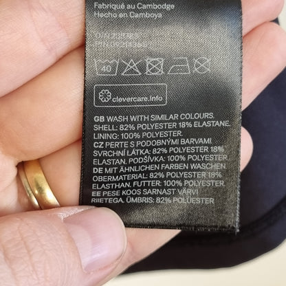 Svart singlet / H&M - XL