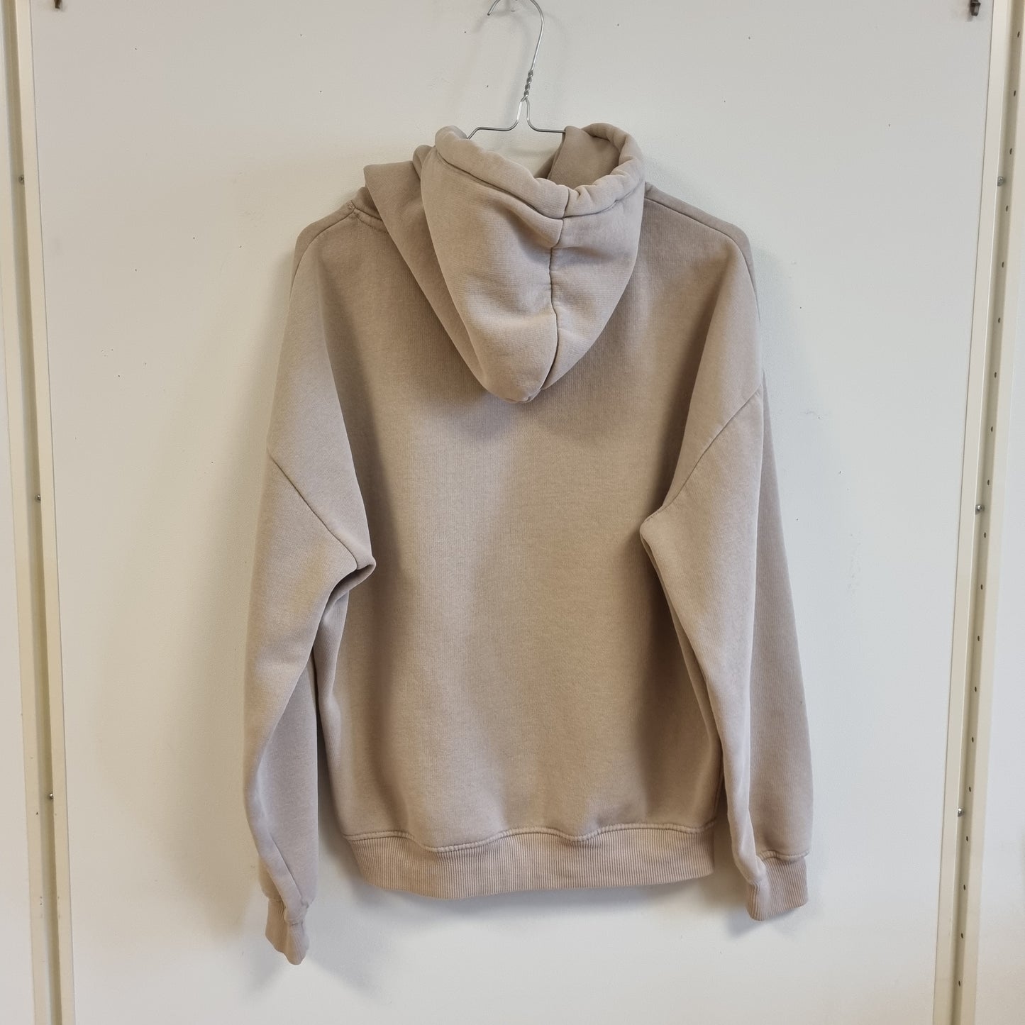Beige hettegenser / Bik Bok - S