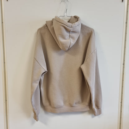 Beige hettegenser / Bik Bok - S
