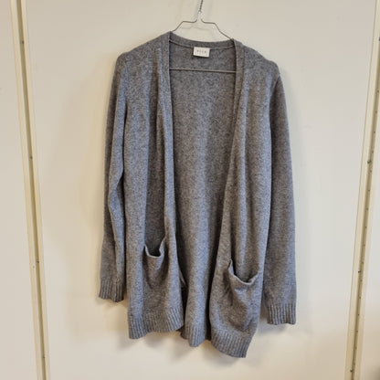 Grå cardigan med lommer / Vila - S