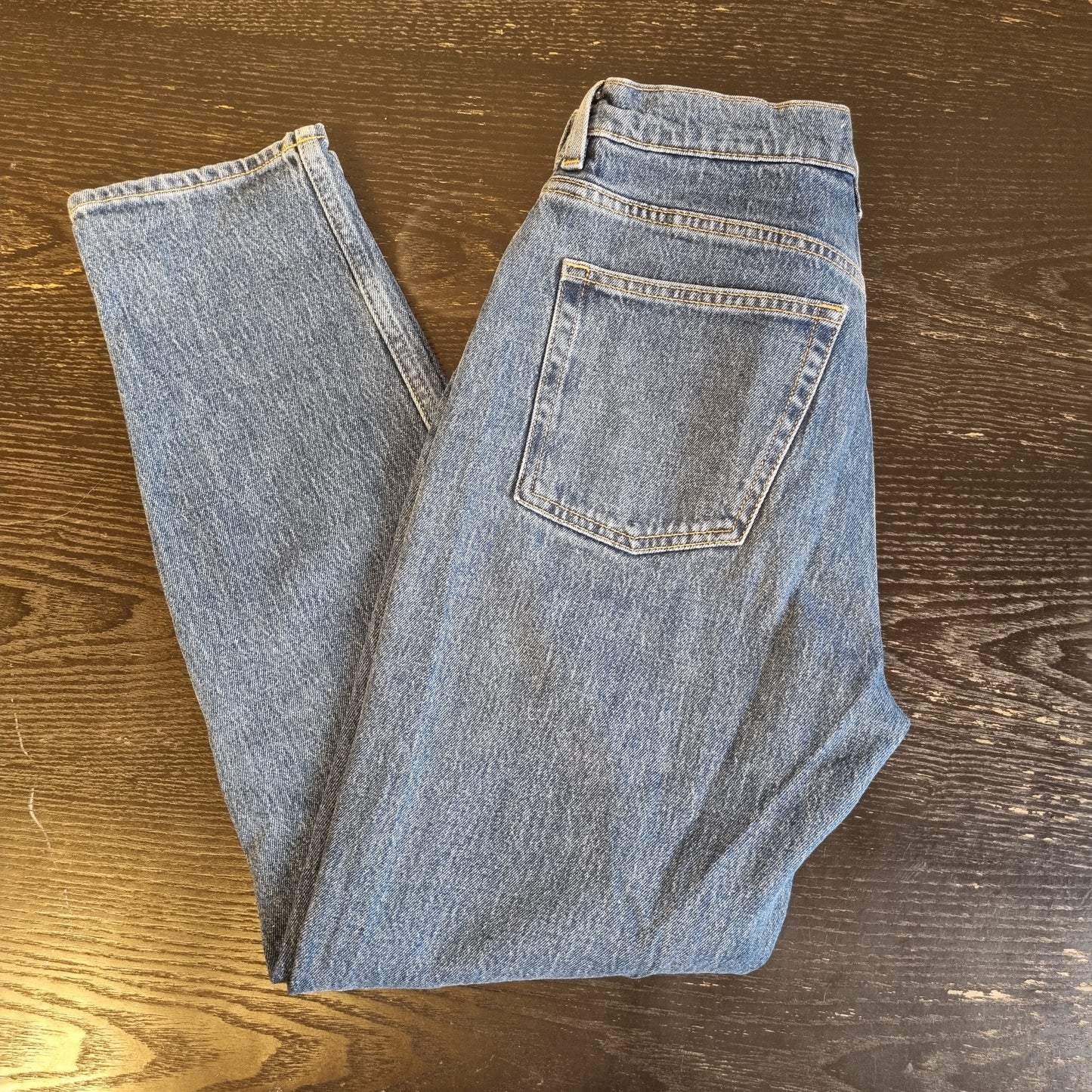 Blå rette jeans / & Other Stories - 27/28