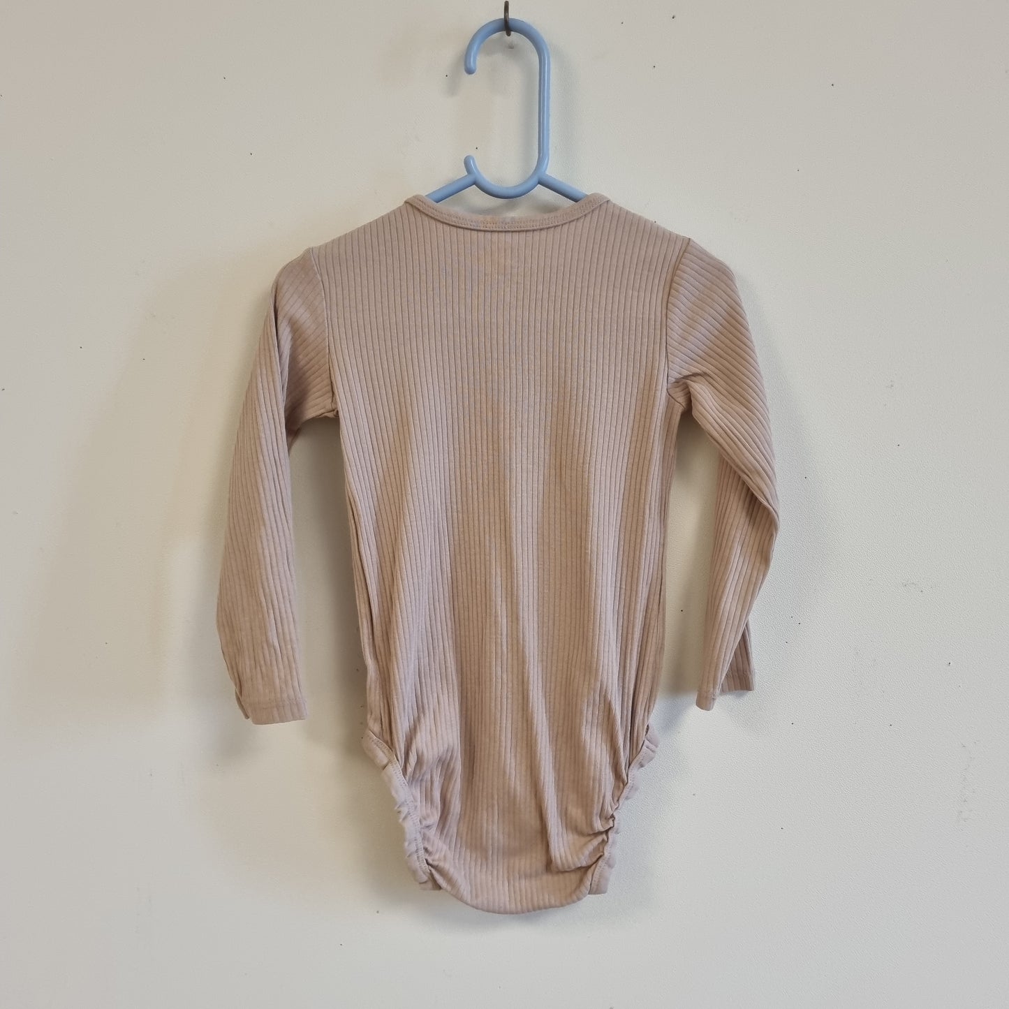 Beige ribbet body / H&M - 92