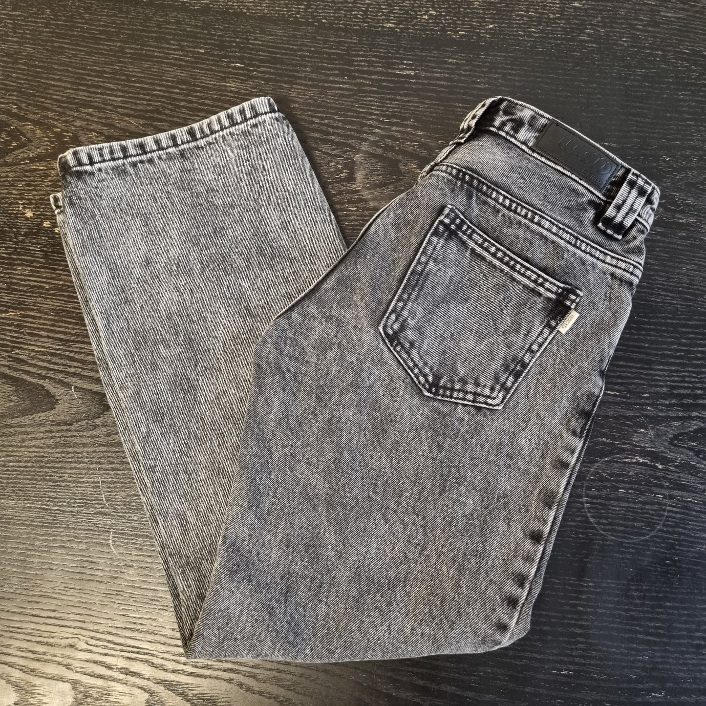 Svart loose fit jeans / WOW - 158