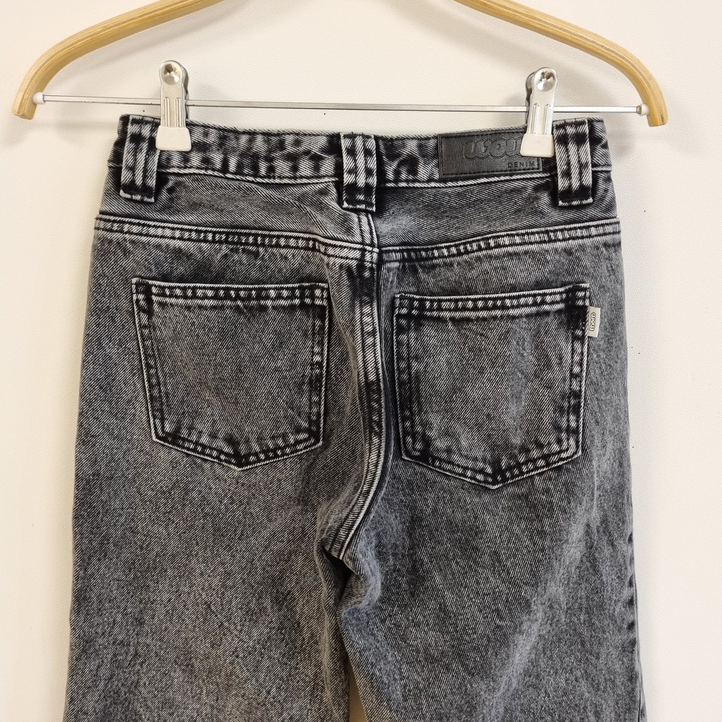 Svart loose fit jeans / WOW - 158