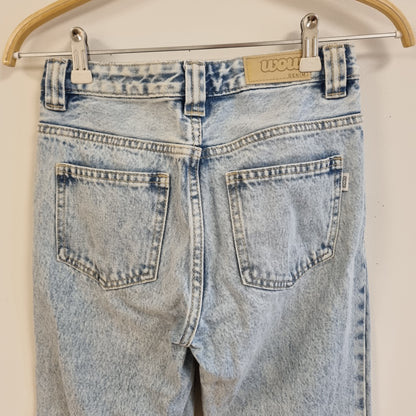 Lyseblå loose fit jeans / WOW - 158