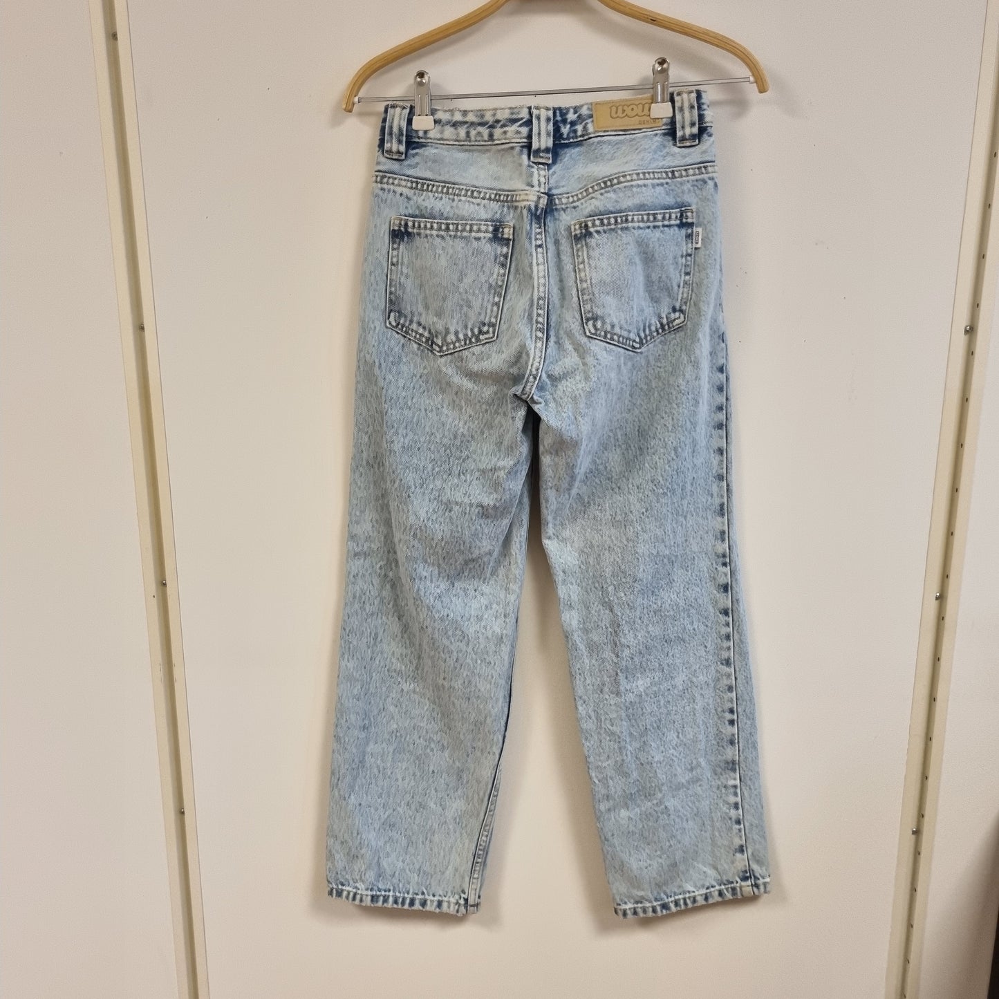 Lyseblå loose fit jeans / WOW - 158