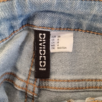 Lyseblå tapered jeans / H&M Divided - 38