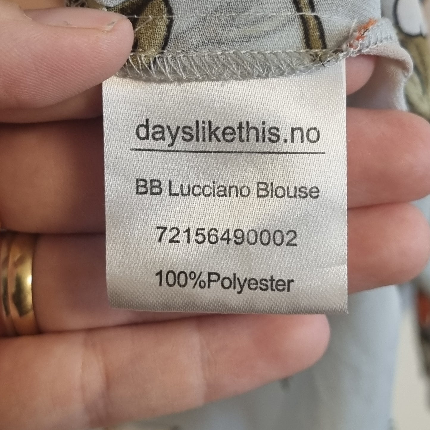 Blomstret bluse / Days Like This - S