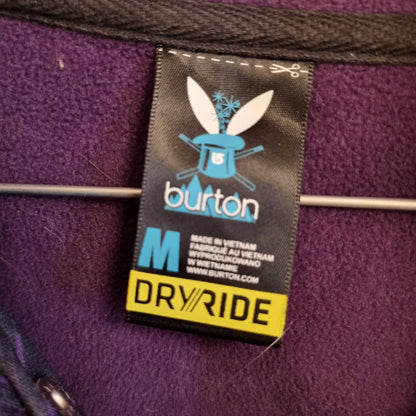 Burton Dryride hettejakke/ Lilla og svart - M