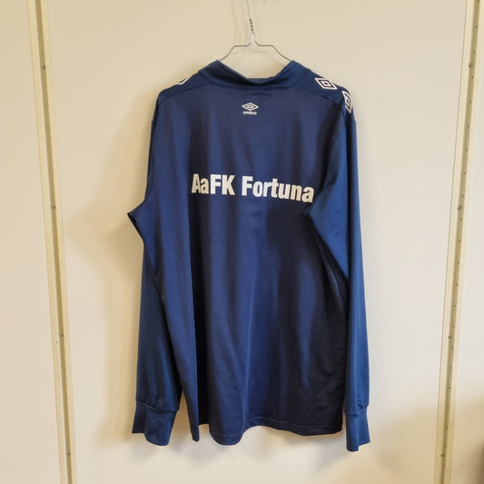 Blå fotballgenser / Umbro AaFK Fortuna - XL