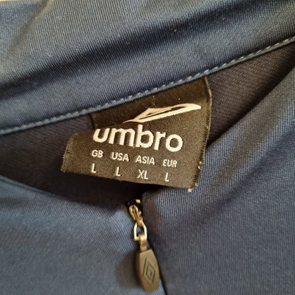 Blå fotballgenser / Umbro AaFK Fortuna - L