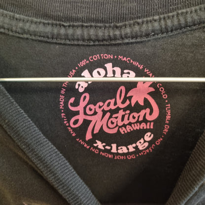Svart Hawaii t-skjorte / Local Motion