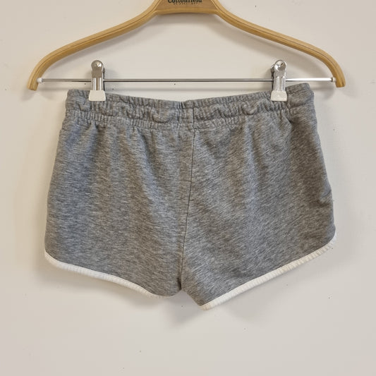 Grå bomullsshorts - 158/164