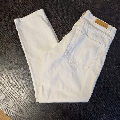 Hvit jeans / Bik Bok - M