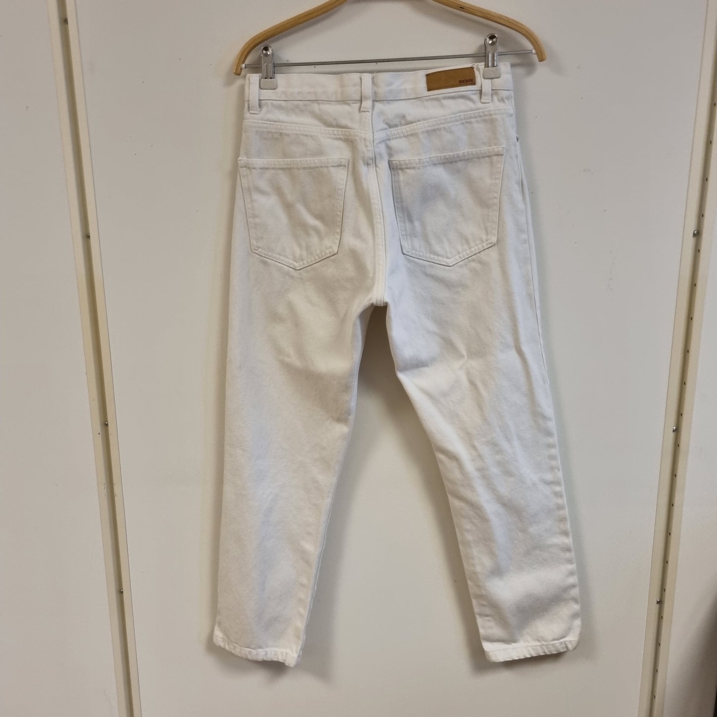Hvit jeans / Bik Bok - M