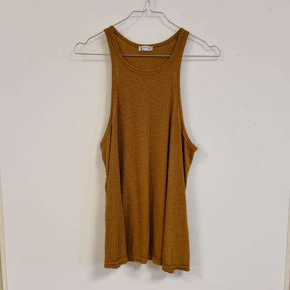 Brun ribbet topp / Intimately Free People - M