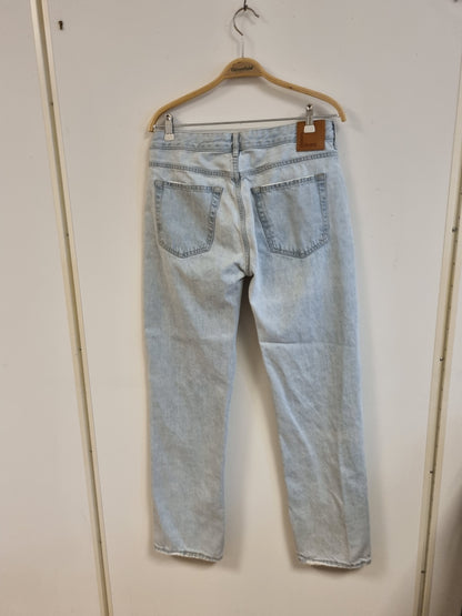 Lyseblå low waist jeans / Never Denim - 31/32