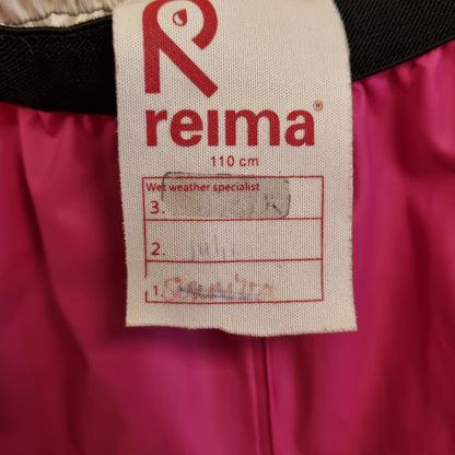 Rosa regnbukse / Reima - 110