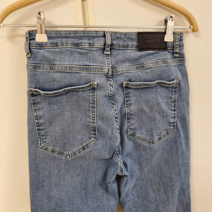 Blå bootcut jeans / Weightless - S