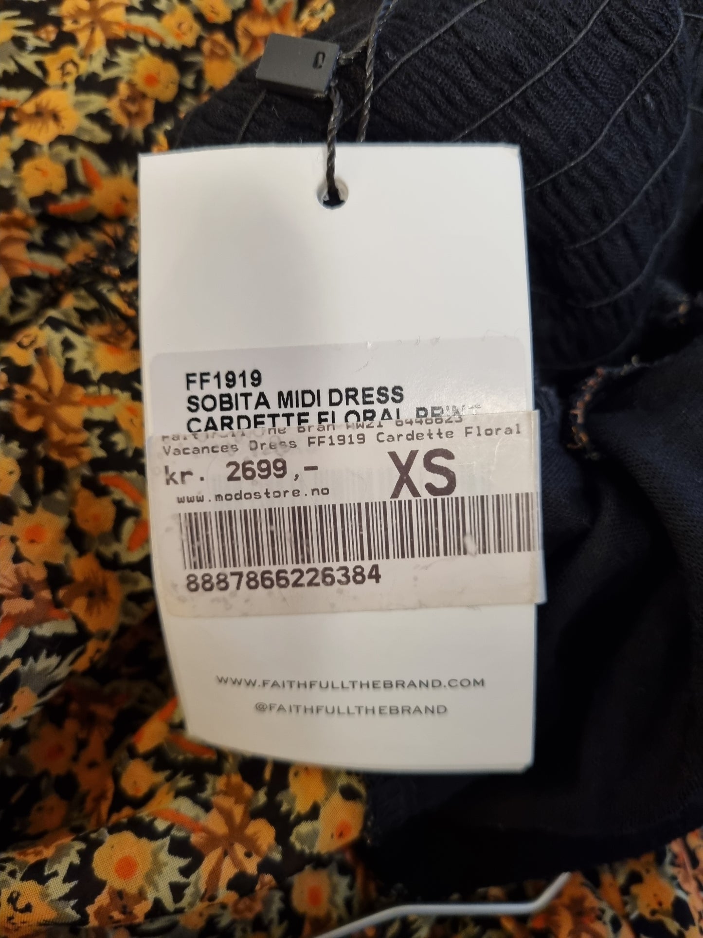Ny med lapp! Blomstret maxikjole / Faithfull The Brand - XS