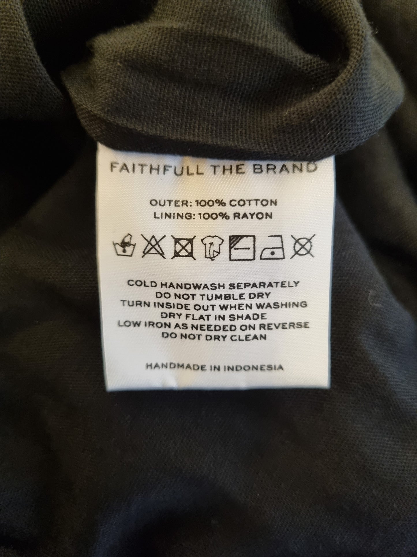 Ny med lapp! Blomstret maxikjole / Faithfull The Brand - XS